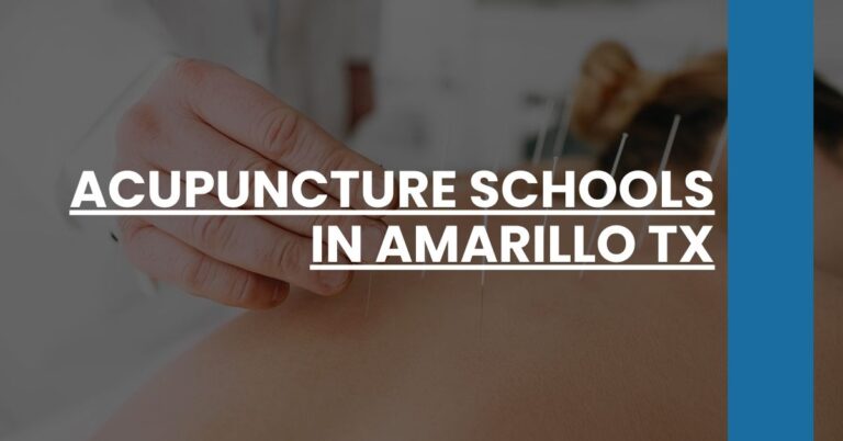 Acupuncture Schools in Amarillo TX Feature Image