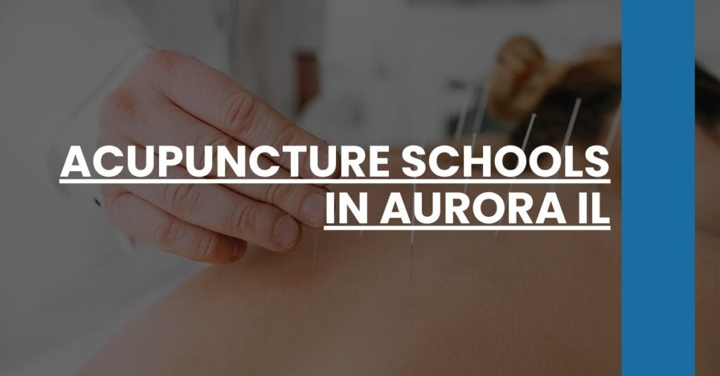 Acupuncture Schools in Aurora IL Feature Image