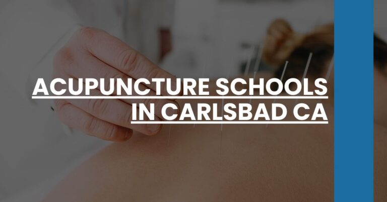 Acupuncture Schools in Carlsbad CA Feature Image