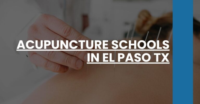 Acupuncture Schools in El Paso TX Feature Image