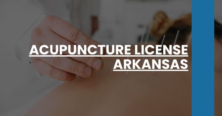 Acupuncture License Arkansas Feature Image