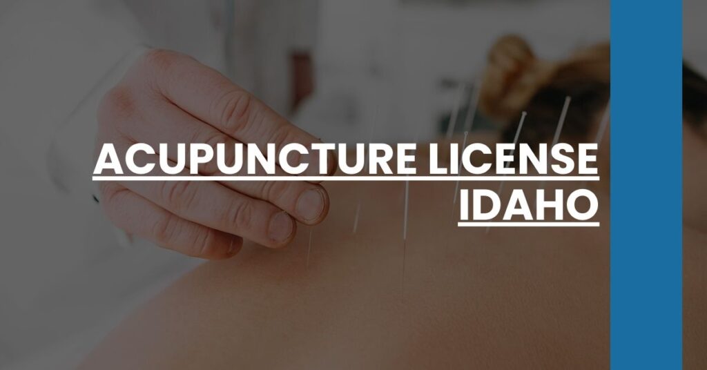 Acupuncture License Idaho Feature Image