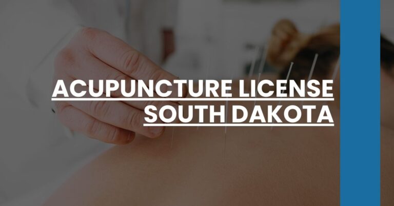 Acupuncture License South Dakota Feature Image