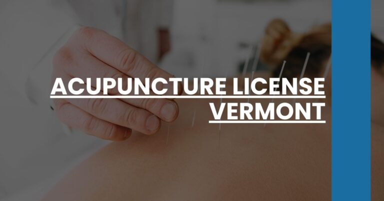 Acupuncture License Vermont Feature Image